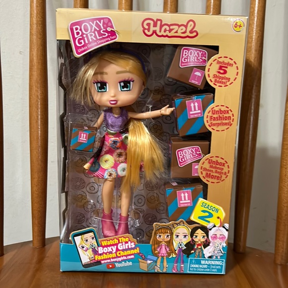 Boxy Girls Doll Hazel. Season 2 Fashion Doll with 5 Online Packages to unbox. - Picture 1 of 5